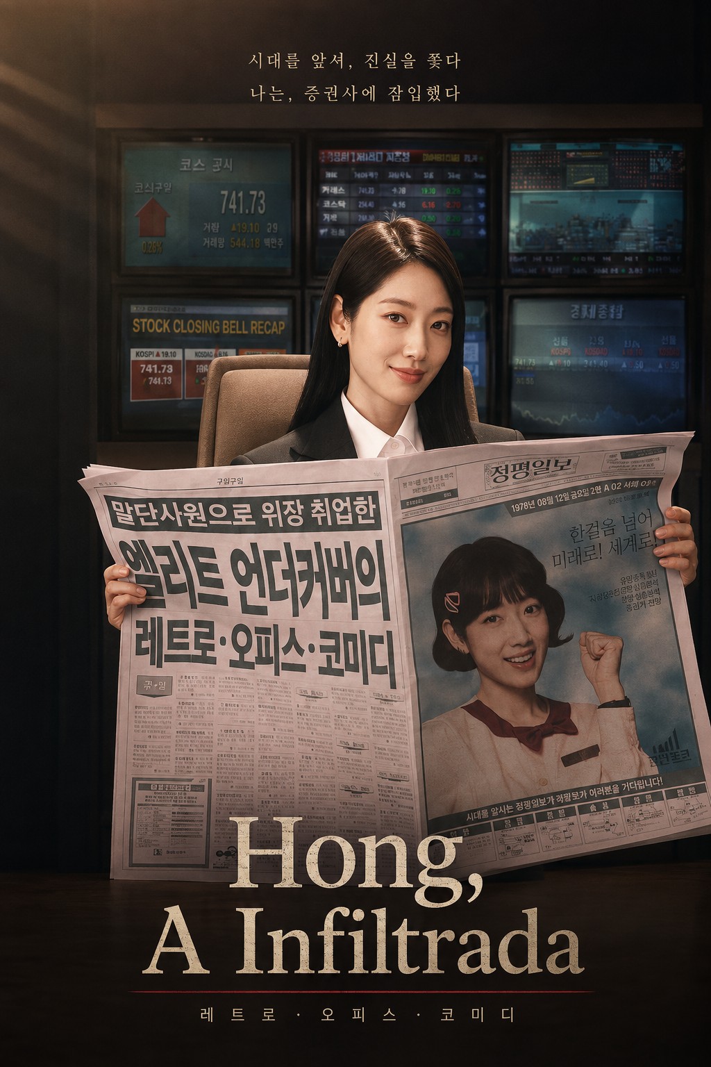 Pôster editorial de Hong, A Infiltrada