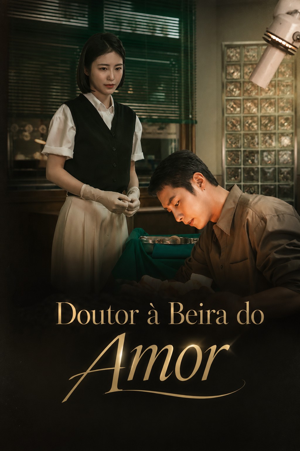 Pôster editorial de Doutor à Beira do Amor